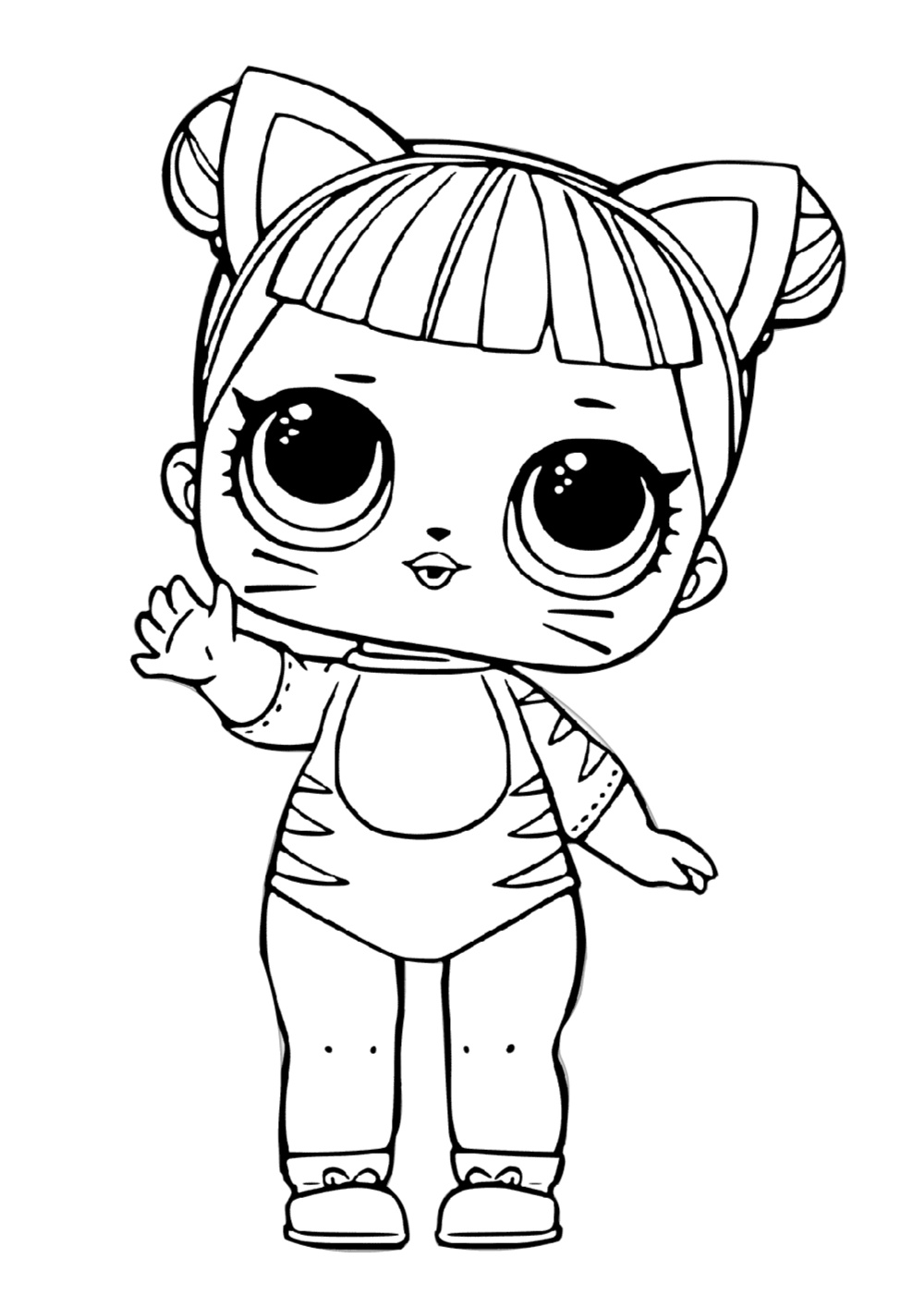 Download LOL Coloring Pages: Cute Printable Surprise Dolls » Print Color Craft