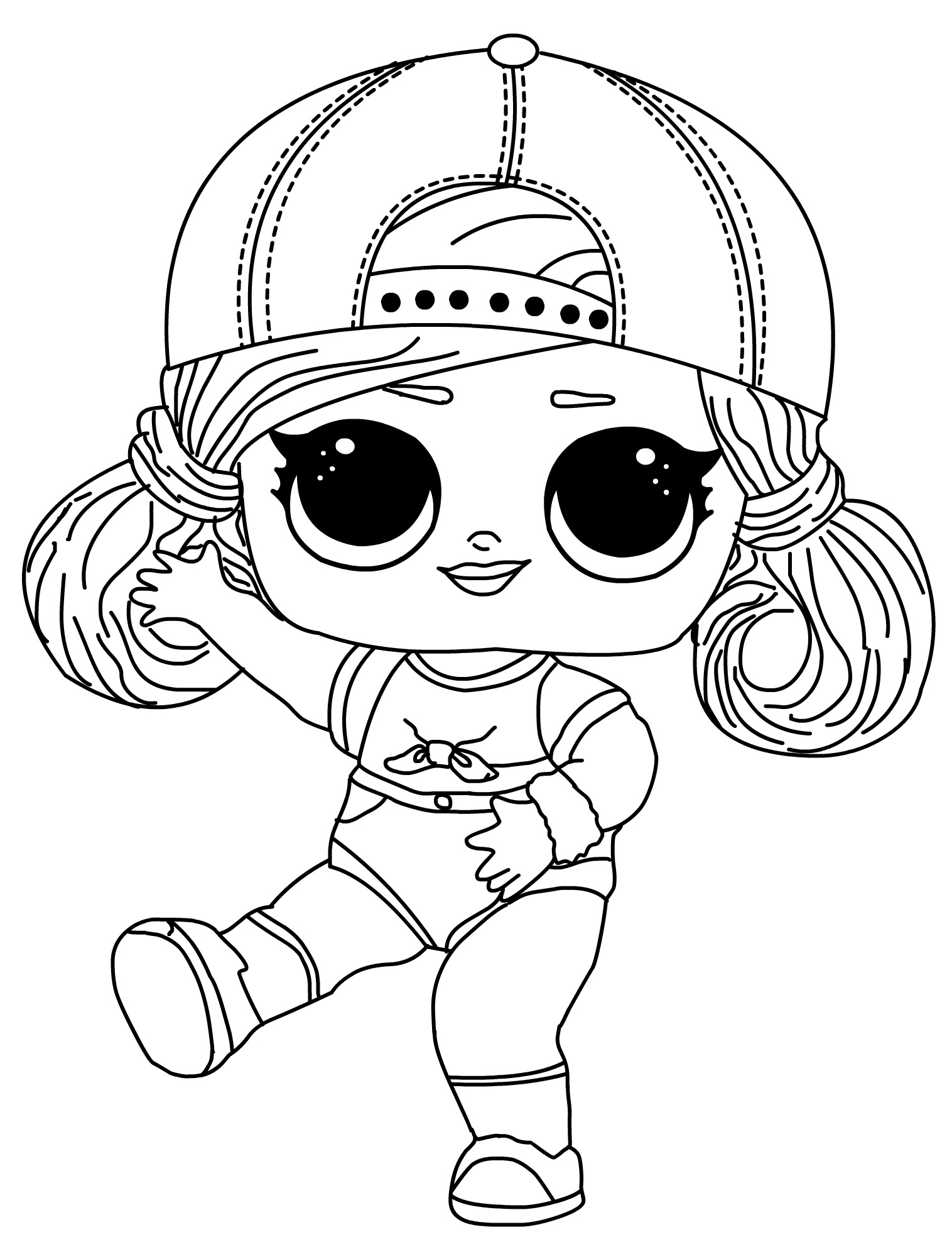 LOL Coloring Pages: Cute Printable Surprise Dolls » Print Color Craft