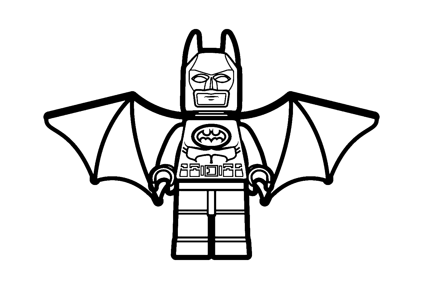 Free Printable Batman Coloring Pages: DC Comics » Print Color Craft